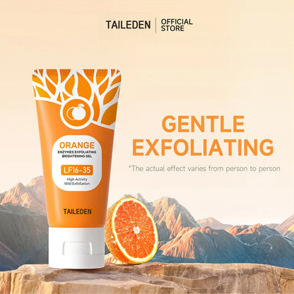 🔥 65% OFF for the Last 3 Hours! ⏰ Orange Enzyme Exfoliating Gel 🍊 — The Gentle Miracle Your Skin Has Been Crying Out For