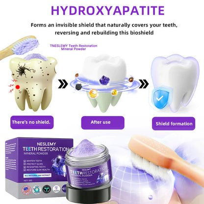 💰 60% OFF – TeethRestoration Mineral Powder ✨ ADA Approved & Dentist Recommended ✅