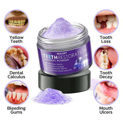 💰 60% OFF – TeethRestoration Mineral Powder ✨ ADA Approved & Dentist Recommended ✅