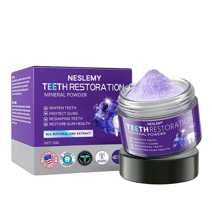 💰 60% OFF – TeethRestoration Mineral Powder ✨ ADA Approved & Dentist Recommended ✅