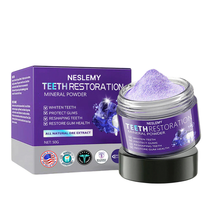 💰 60% OFF – TeethRestoration Mineral Powder ✨ ADA Approved & Dentist Recommended ✅