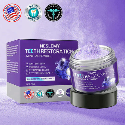 💰 60% OFF – TeethRestoration Mineral Powder ✨ ADA Approved & Dentist Recommended ✅