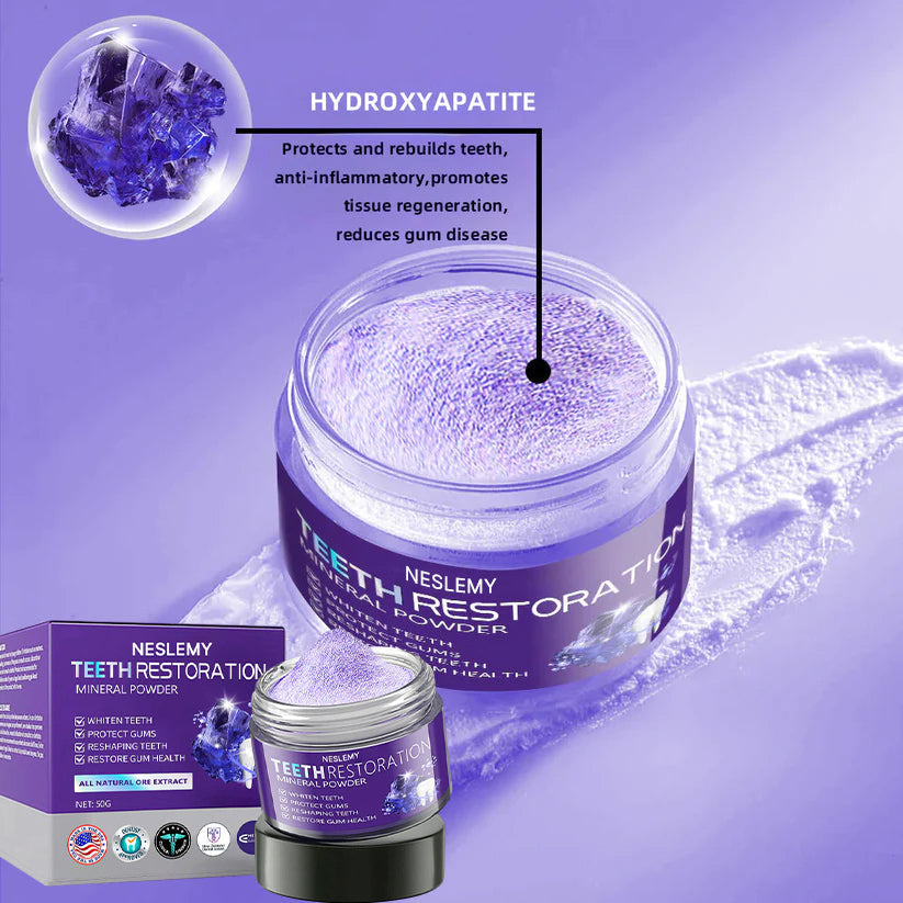 💰 60% OFF – TeethRestoration Mineral Powder ✨ ADA Approved & Dentist Recommended ✅