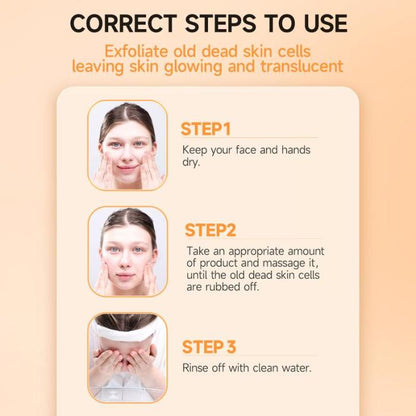 🔥 65% OFF for the Last 3 Hours! ⏰ Orange Enzyme Exfoliating Gel 🍊 — The Gentle Miracle Your Skin Has Been Crying Out For